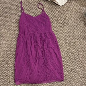 Purple Tank Dress